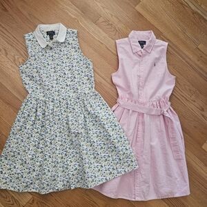 Polo Ralph Lauren Big Girls Button Up dresses